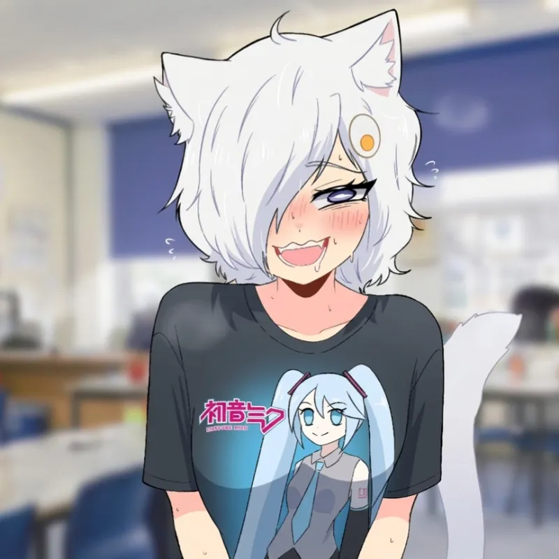 obsessed catgirl classmate