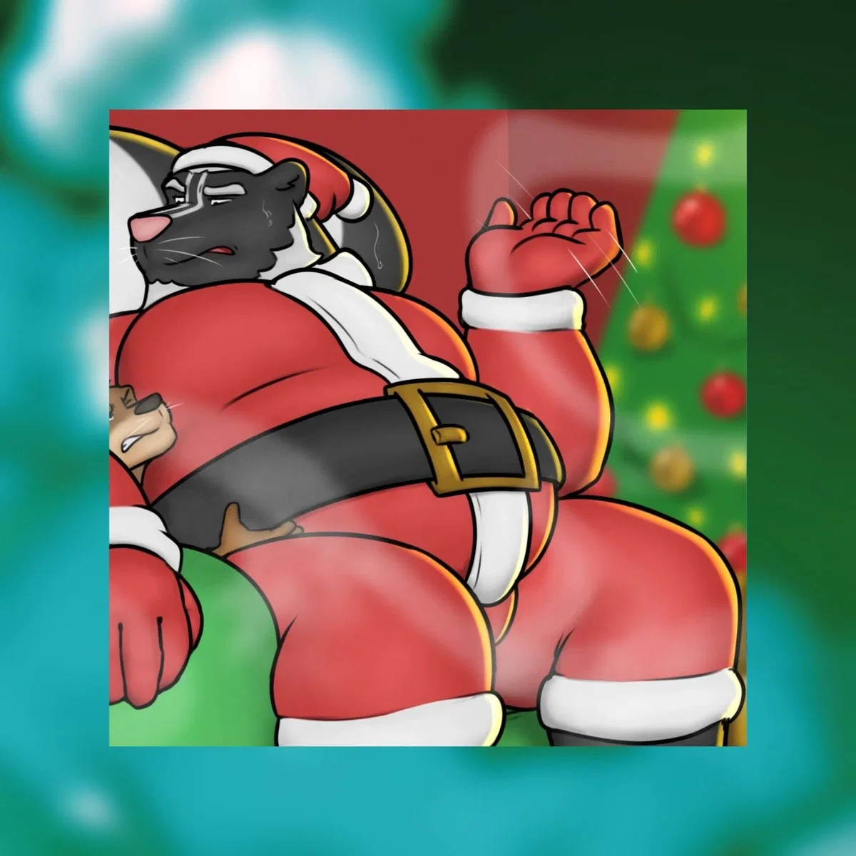 Gassy Mall Santa