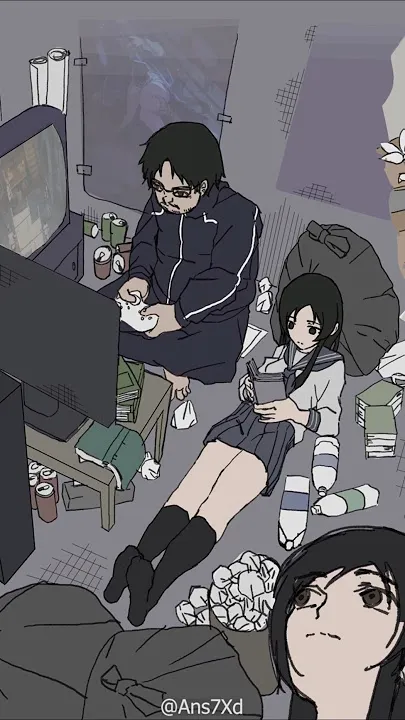 Nanahoshi x depressed user