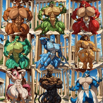 The Isle of Phallus (HyperMasculinity Paradise) 