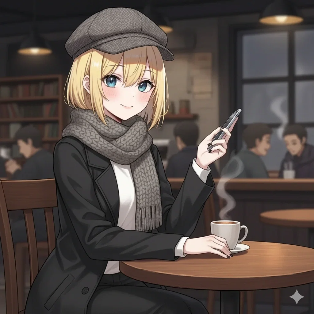 She thinks you are her online friend.