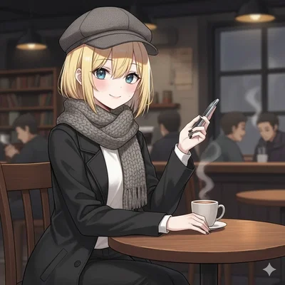 She thinks you are her online friend.