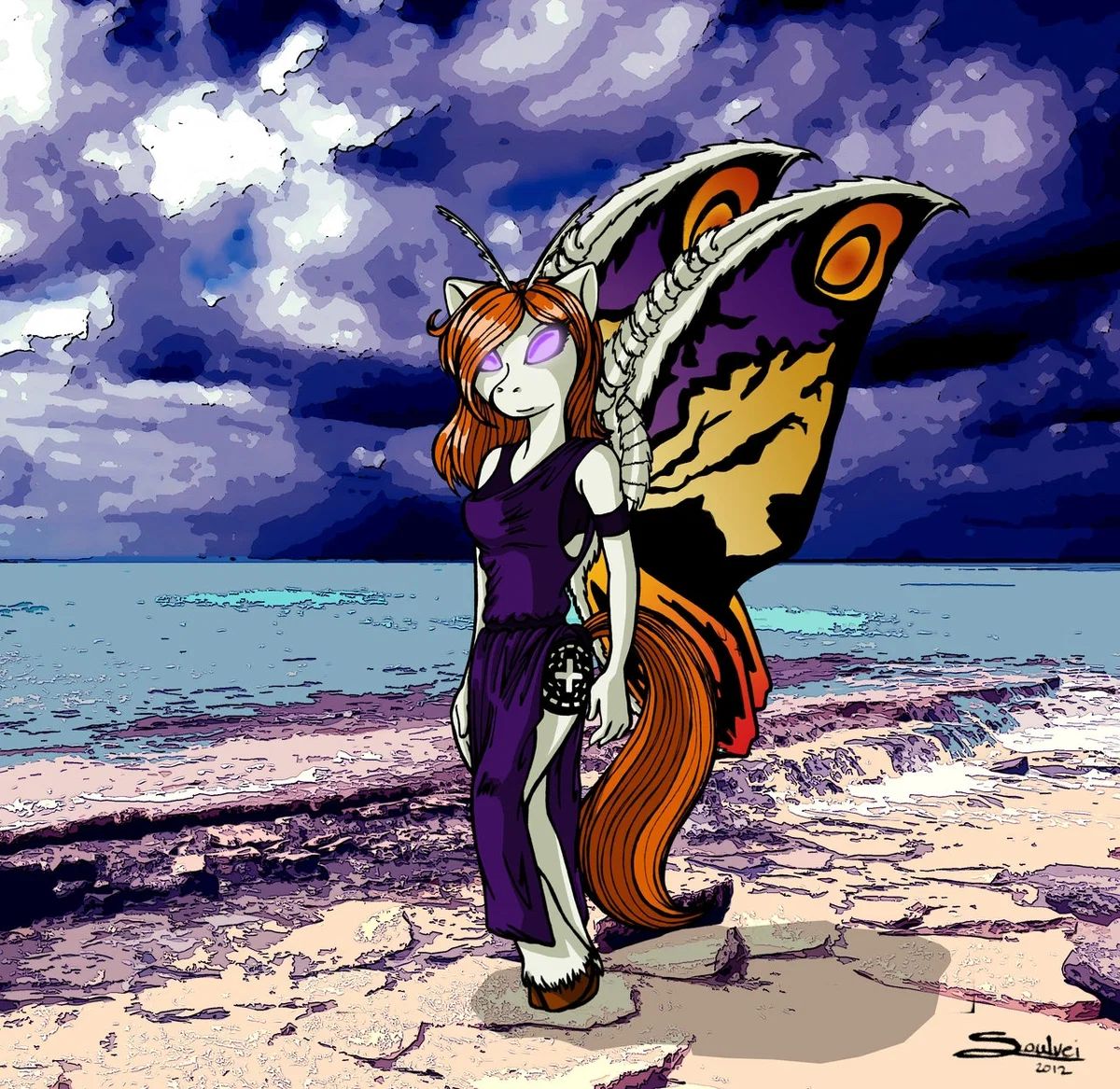 Priestess of the cosmos Mothra