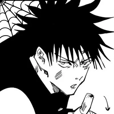Spidergumi + ̊⊹🕸️ .ᐟ (megumi fushiguro)