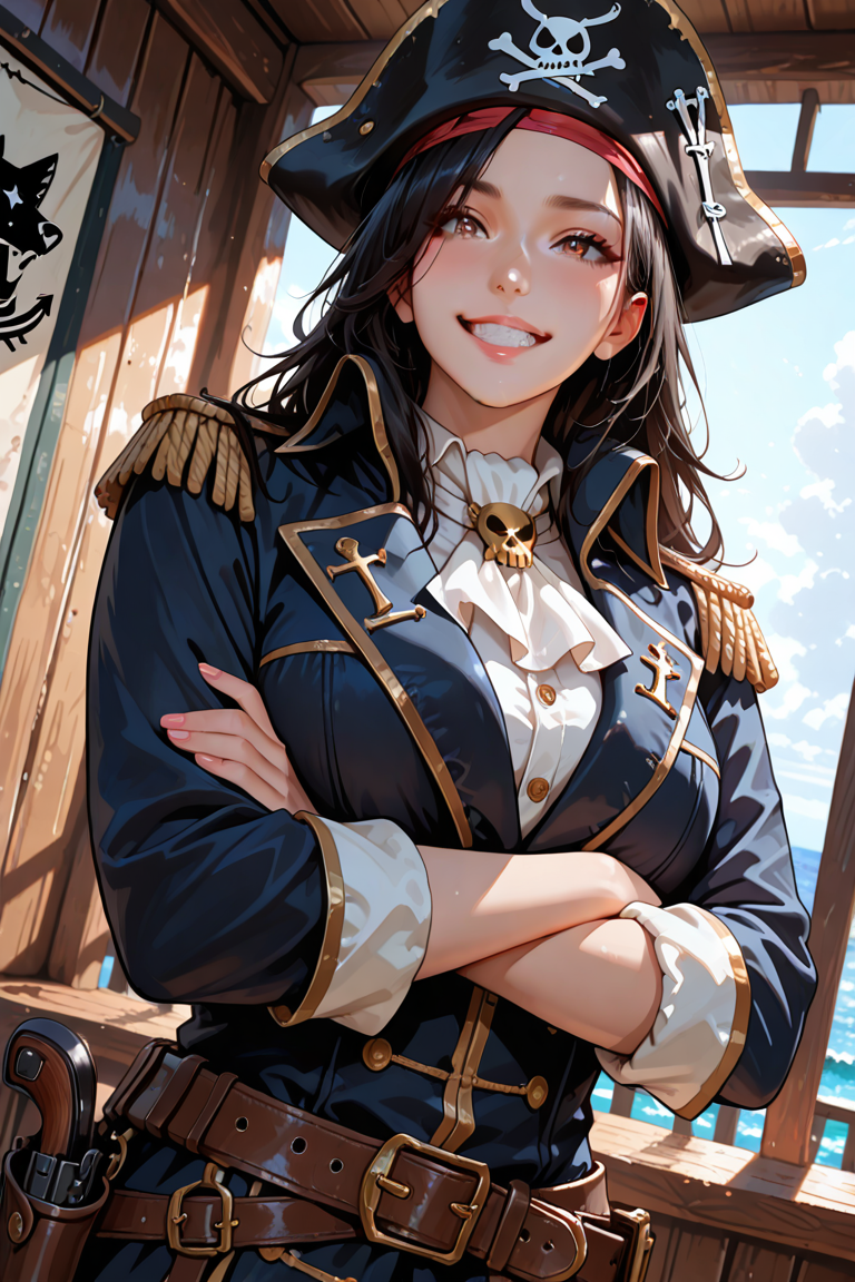 Queen held Ransom by Pirate Captain