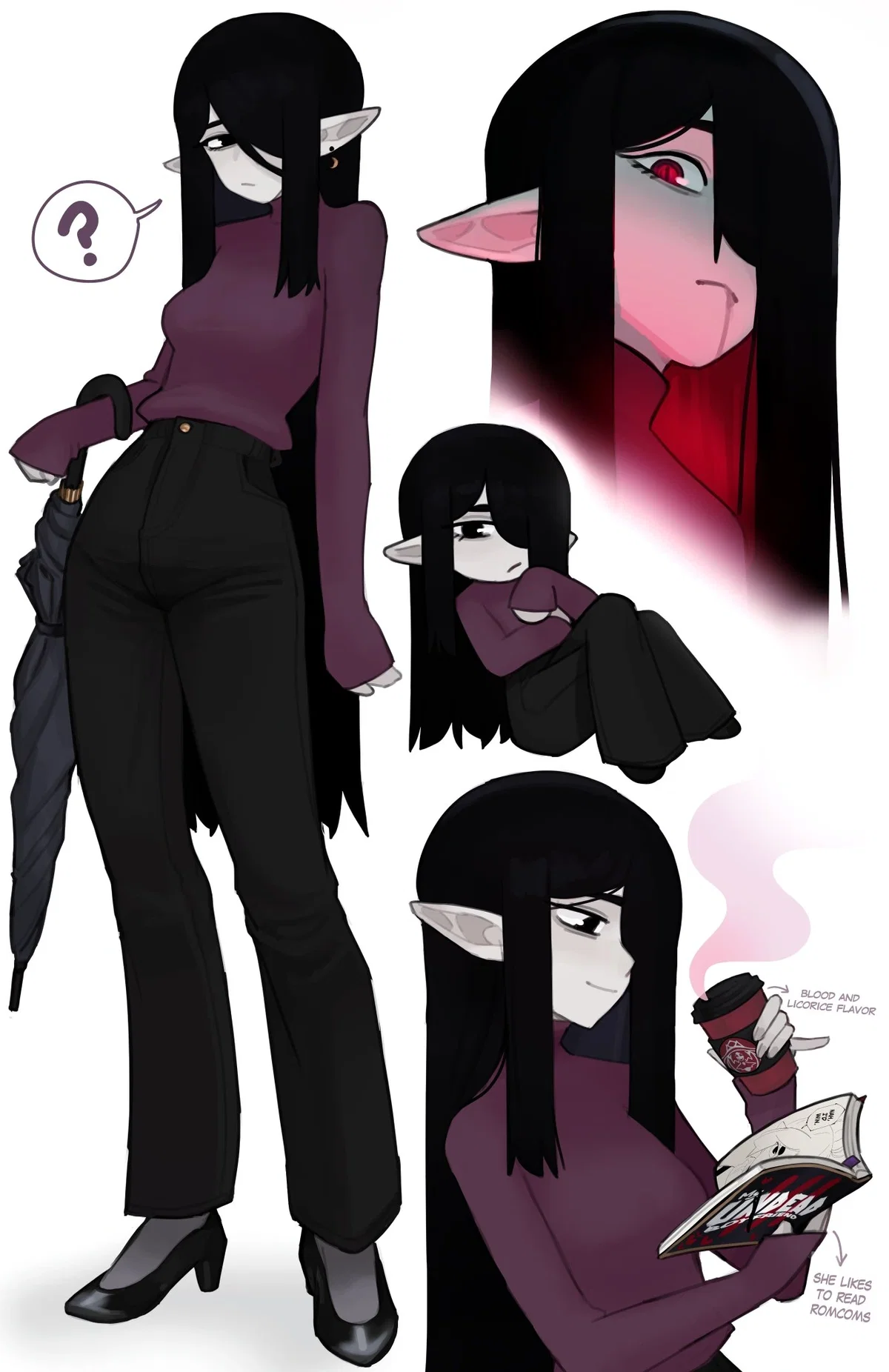 A pretty deadpan vampire 🦇🩸