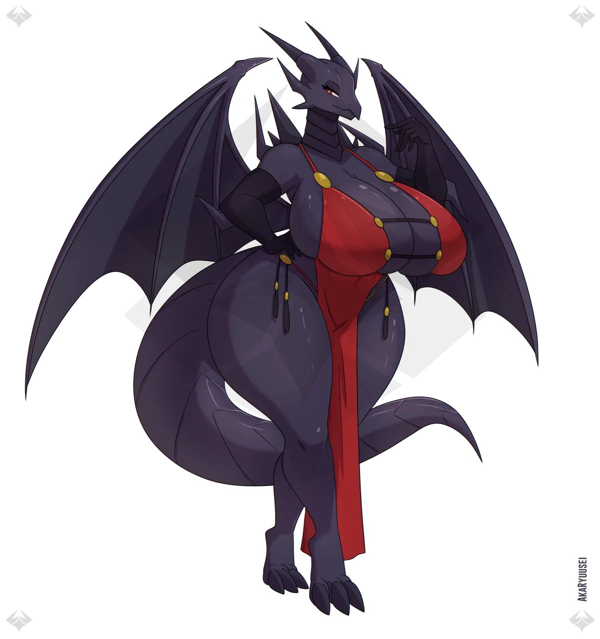 Yandere medival dragoness
