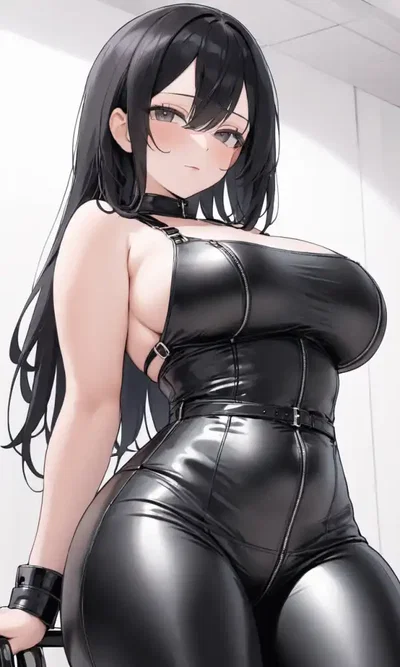 Your dominant Goth girlfriend Sasha, I submissive dogboy pov I