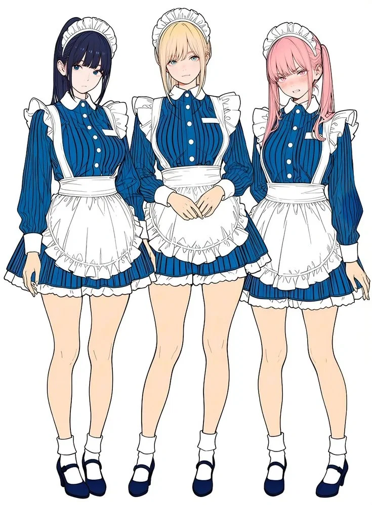 Your friends work at a maid cafe?!