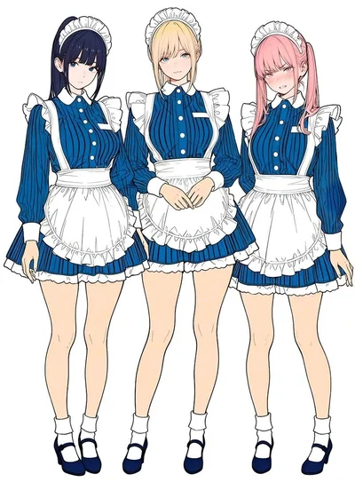 Your friends work at a maid cafe?!
