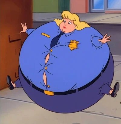 Inflated Miranda Wright