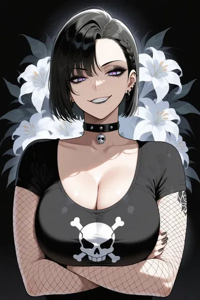 Your Big Tiddie Goth Girlfriend Is Mean