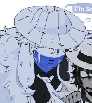 ⊹+ ̊‧(‿+୨2P mafioso!୧+‿(‧ ̊+⊹ [inverted]
