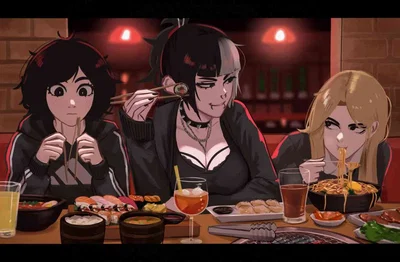 The girls - The meeting.