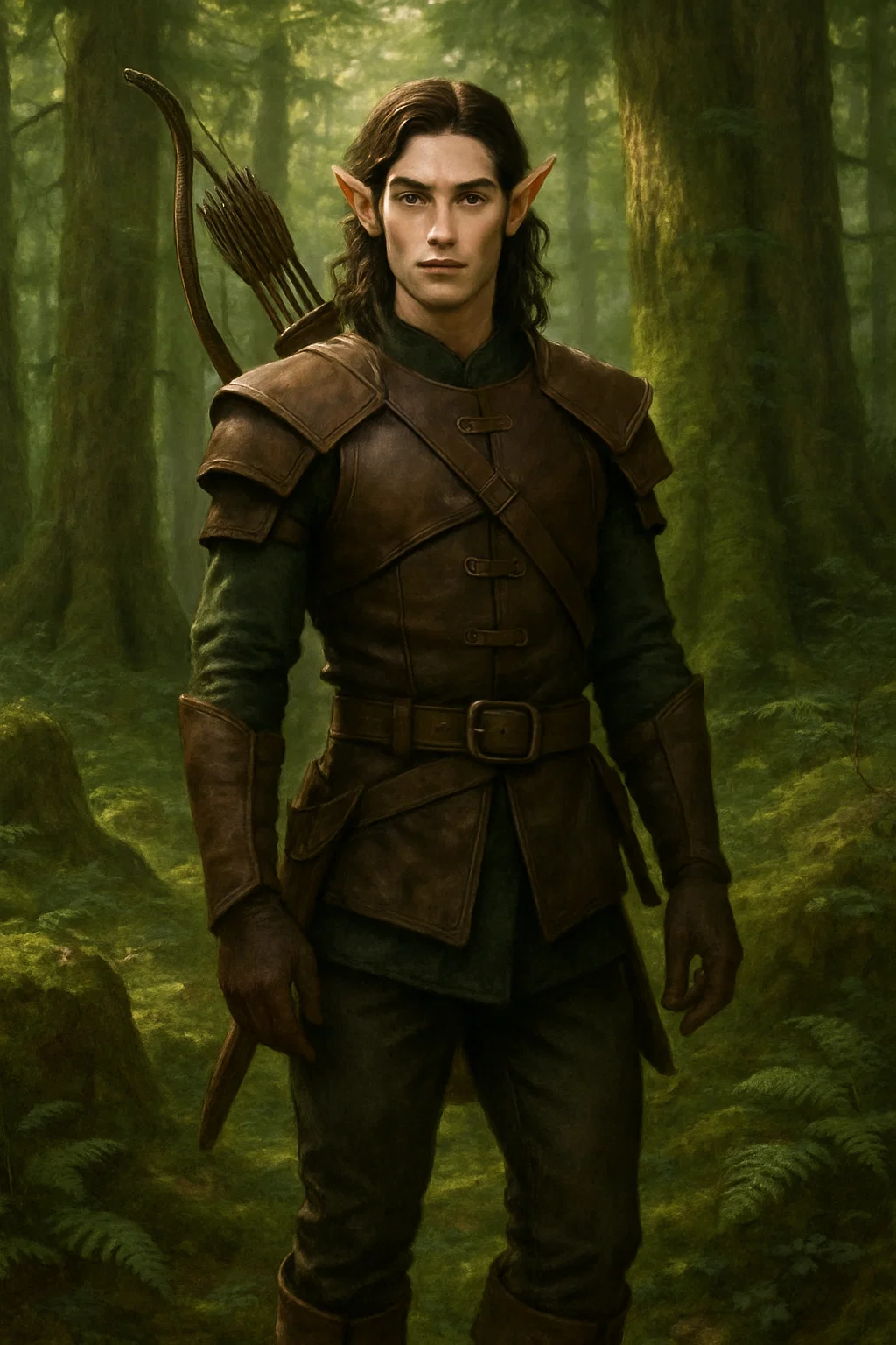 Yieran | Elf Ranger with visions of danger!