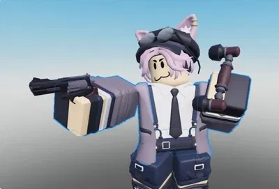 Practicing call to arms, Neko commander