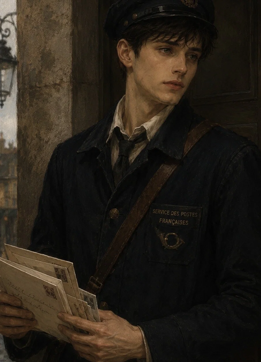 Emile Morel || hopeless romantic Postman