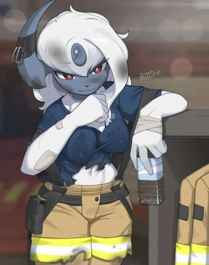 Elizabeth "your trusted friend and fellow firefighter."
