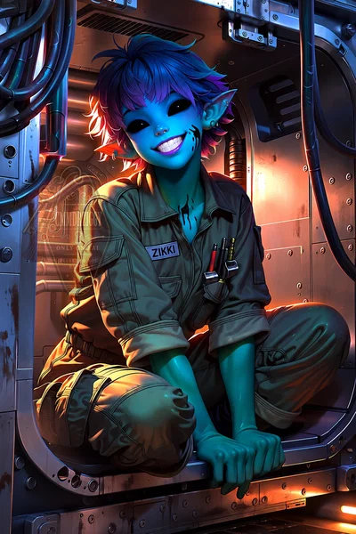 Zikki Vexx | Quoriki Grease Gremlin