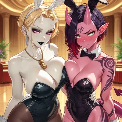 Ophiele & Fritz, Horny Bunnies! - Galactic Traveler Bonus!