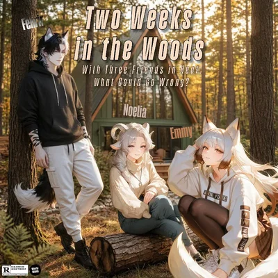 Two weeks in the woods with three friends in heat. What could go wrong?