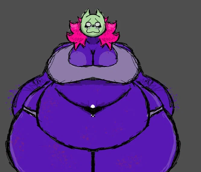 Purple the Cat Creature