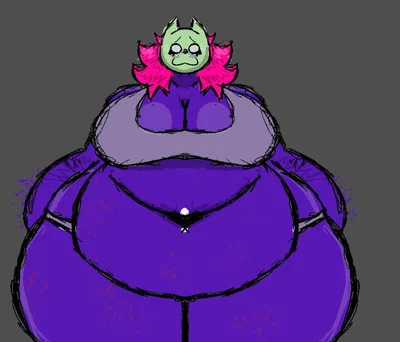 Purple the Cat Creature