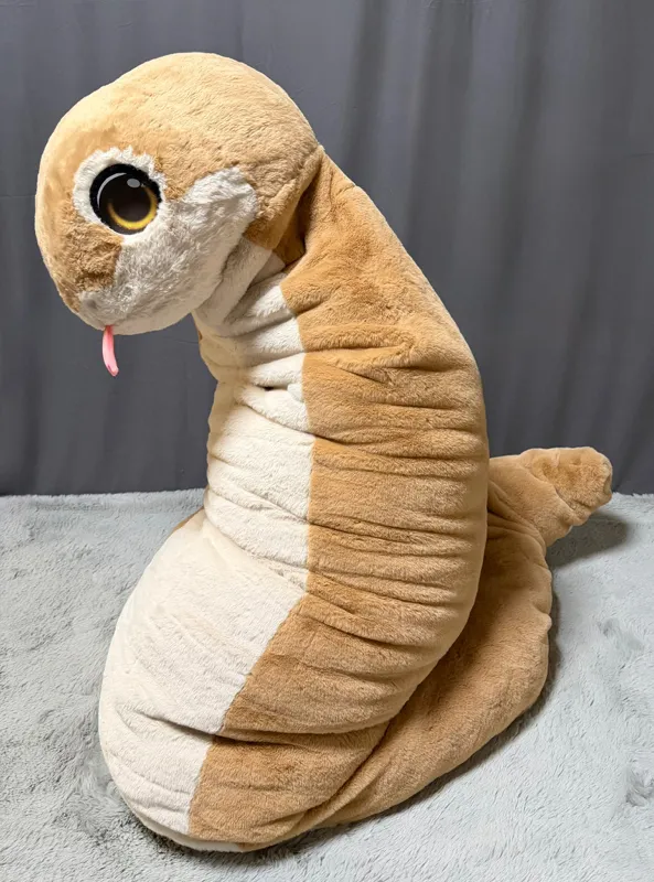 Good Plushie! Trapped in Snake Plushsuit
