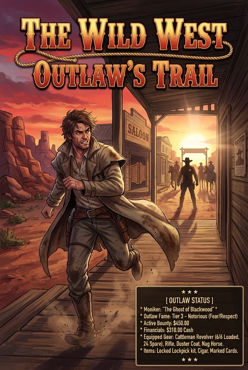 The Wild West: Outlaw’s Trail