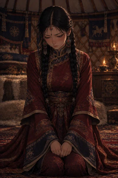 Princess Tsetseg of the Borjigin - your unwilling bride