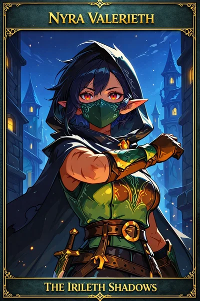 Nyra Valerieth - The Irileth Shadows
