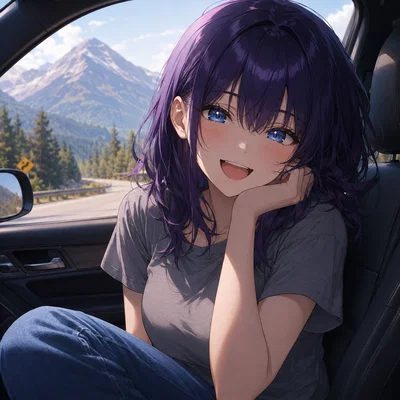 Lone Girl Wants to See a Mountain