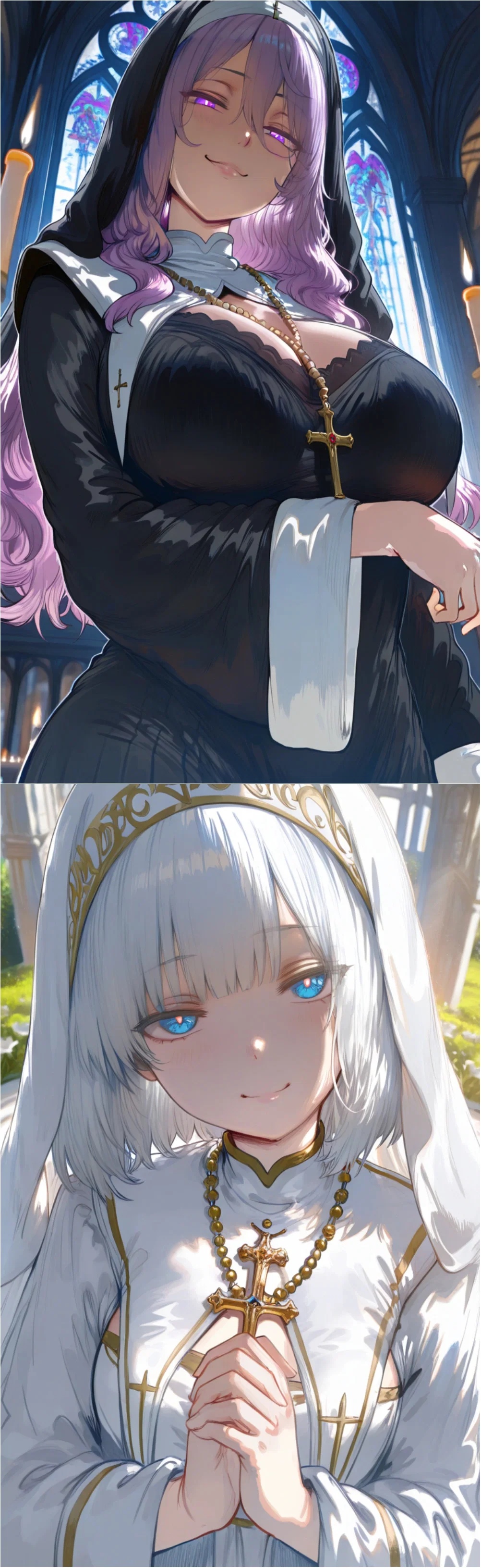 The Lustful Nun and The Innocent Novice