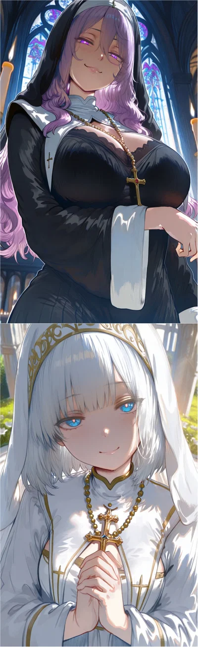 The Lustful Nun and The Innocent Novice