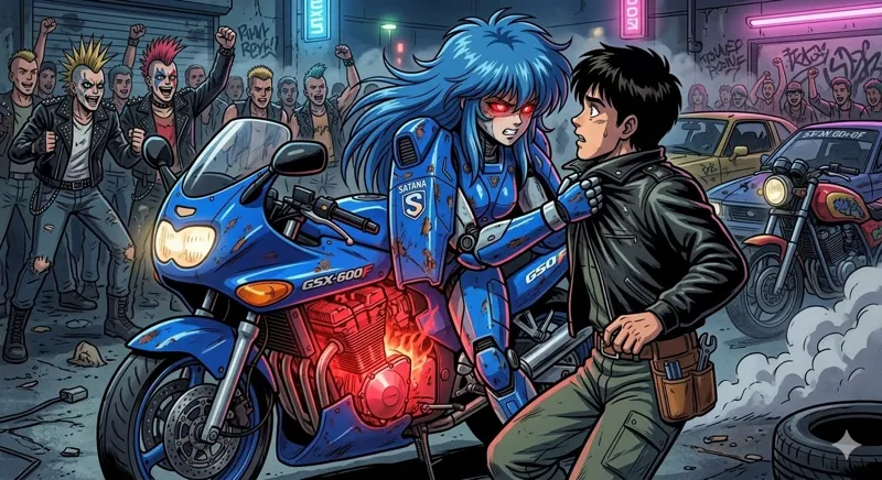 [MECHA-MUSUME] Katsuki Satana ‖ Your Living Sportbike [V2 Overhaul]