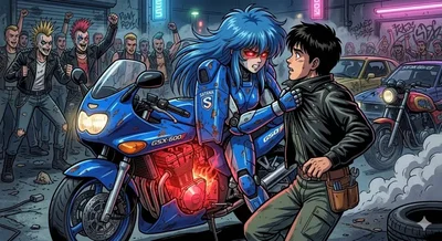 [MECHA-MUSUME] Katsuki Satana ‖ Your Living Sportbike [V2 Overhaul]