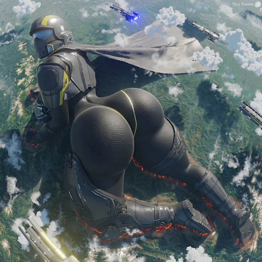 Lena - Giantess Helldiver GF