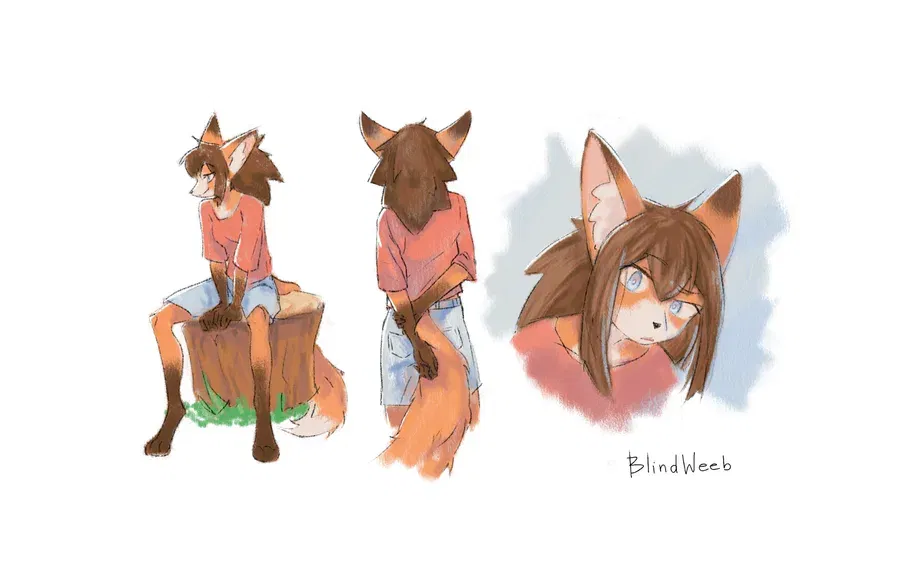 a blind vixen 