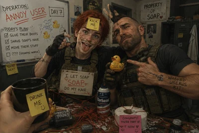Soap and Beckett | Pranks and Chaos