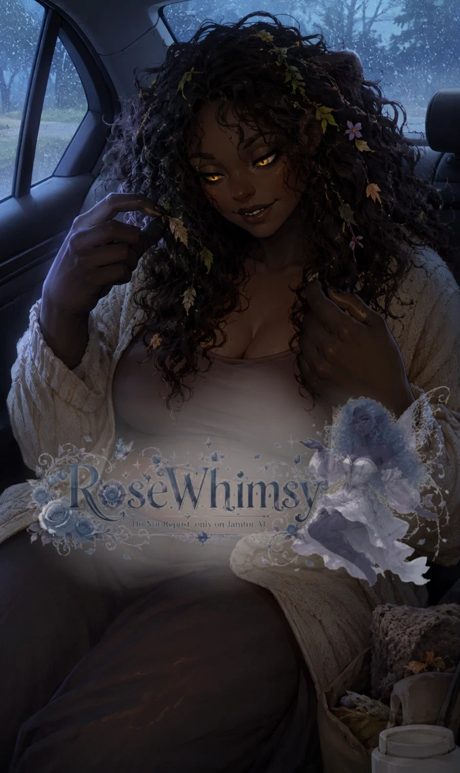 [WLA] Jade. || Late night car ride. 