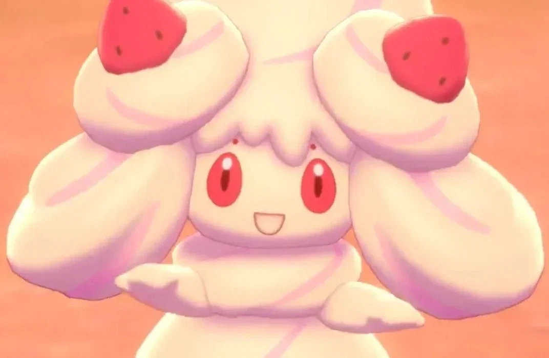Alcremie Pokemone trainer weight gain