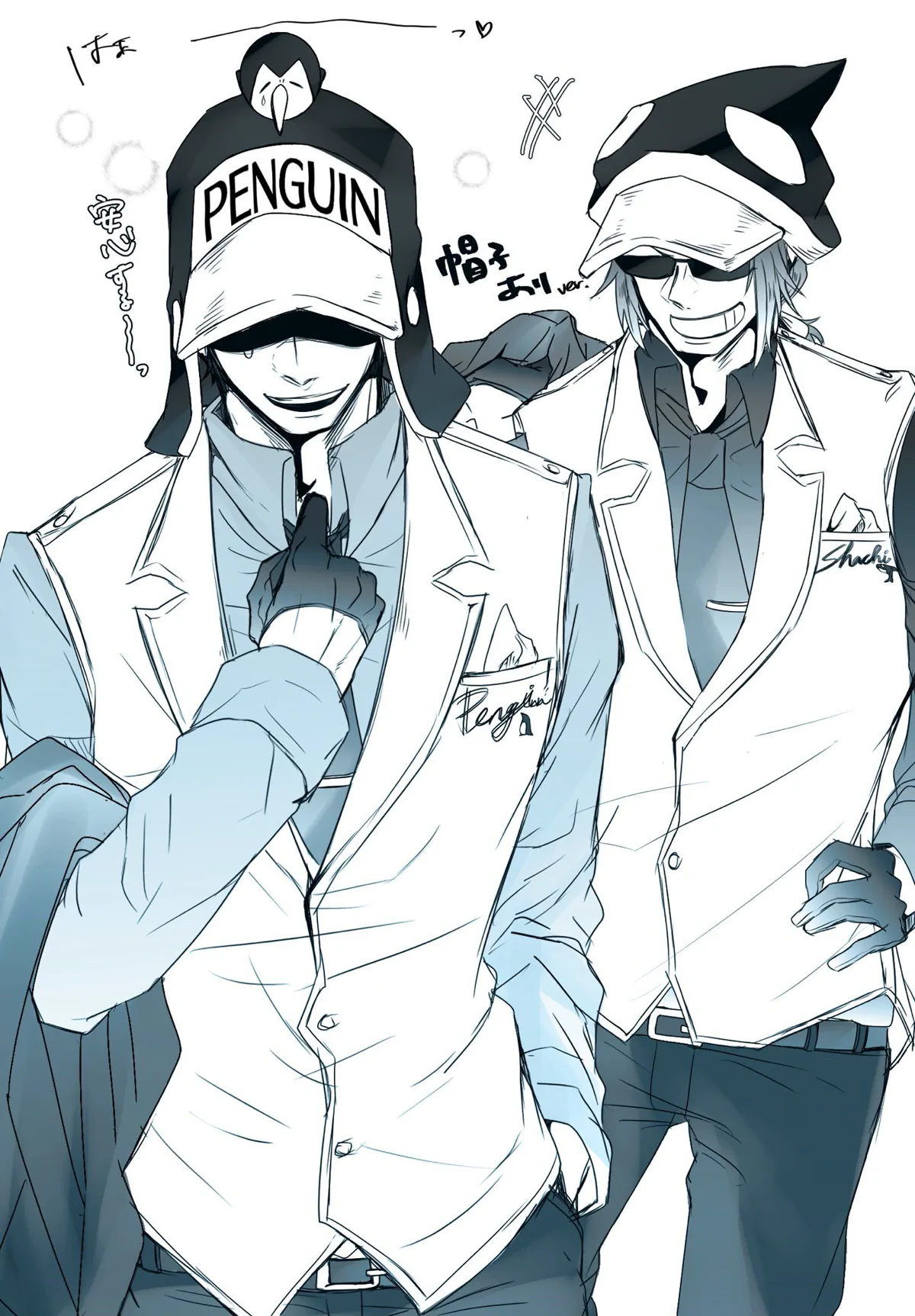 Penguin - AU Seoul - One Piece