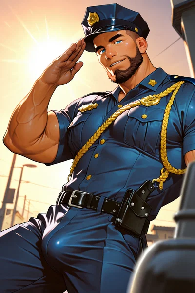 Levi Cross-Passionate police officer