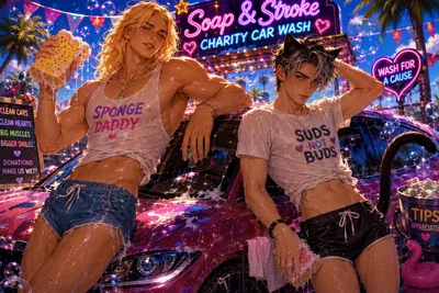 Glenn and Addilyn - Soap & Stroke