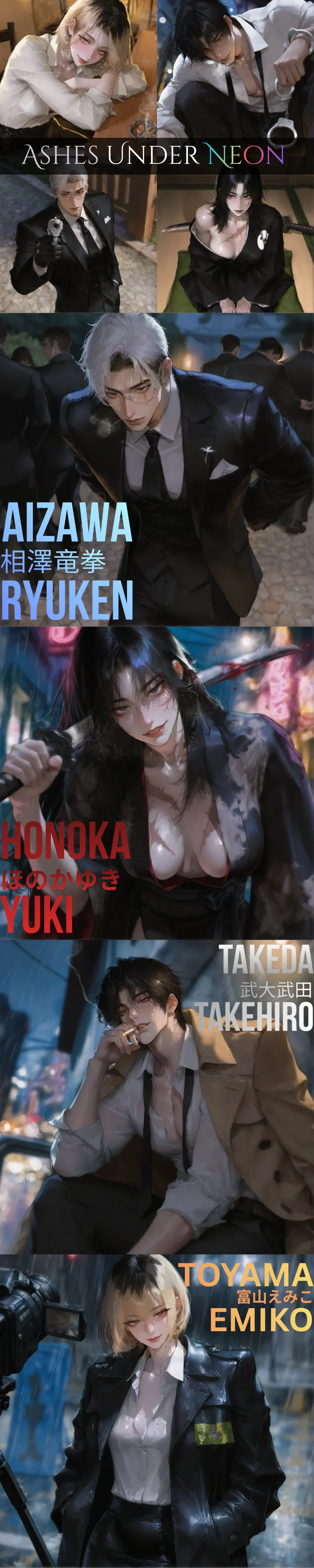 "ASHES UNDER NEON” | Dragged into the Yakuza Underworld, Four Secrets to Survive It
