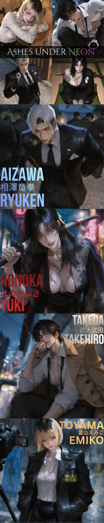 "ASHES UNDER NEON” | Dragged into the Yakuza Underworld, Four Secrets to Survive It