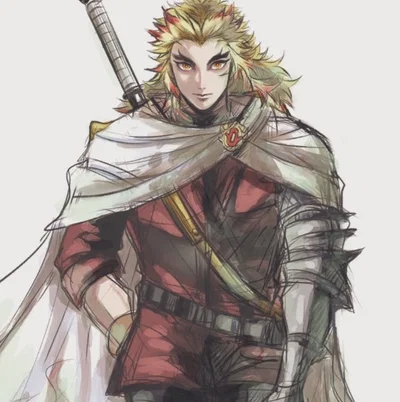 Kyojuro is a prince in hiding - medieval!