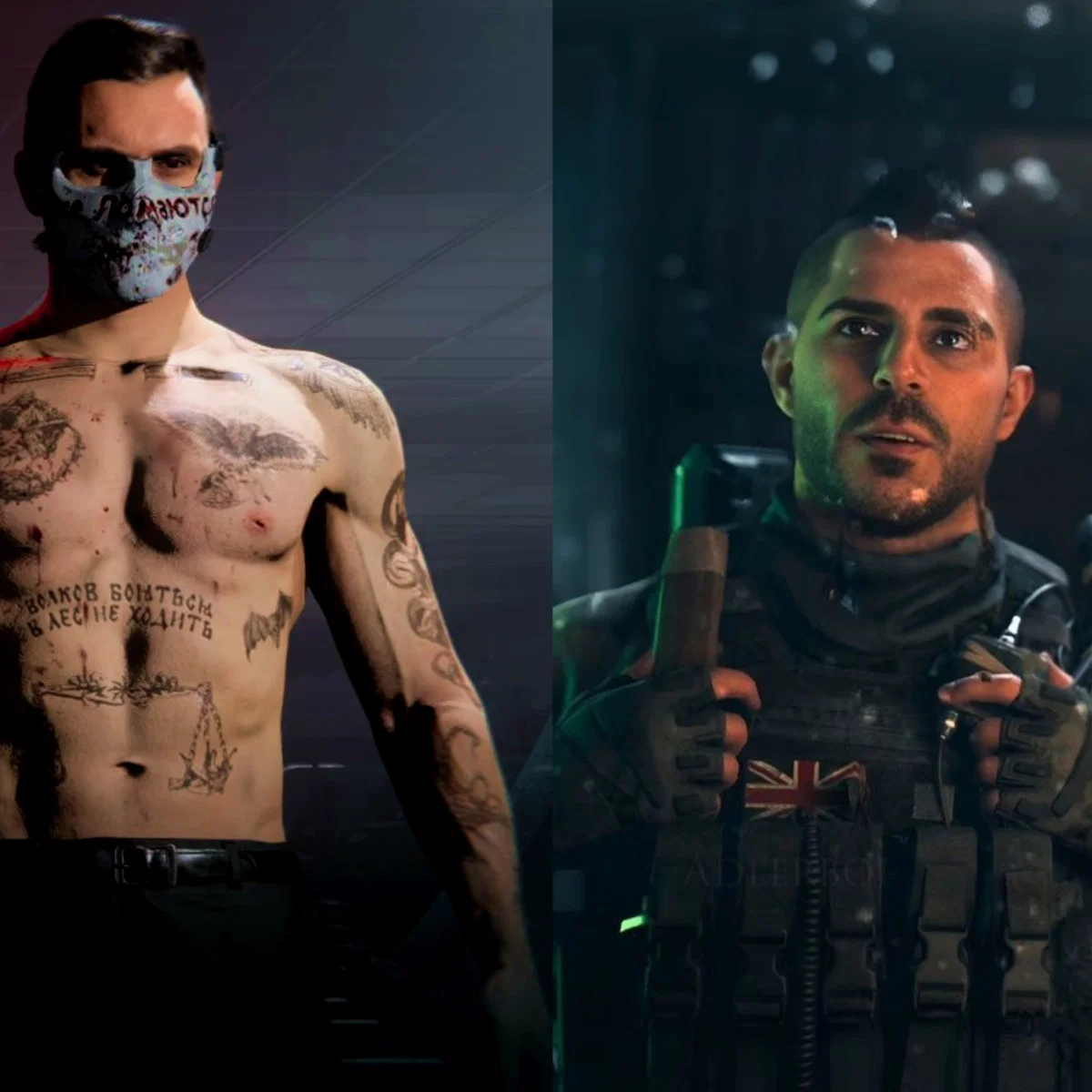 Vladimir Makarov & John 'Soap' Mactavish 