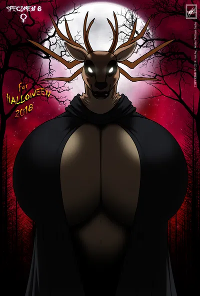 Specimen 8 - "The Pale Antlered Widow"