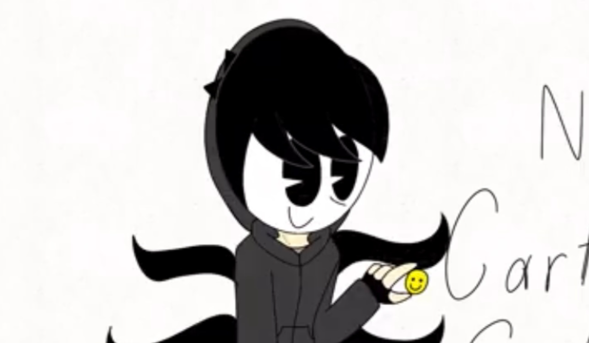 N Cartoon Smile Man